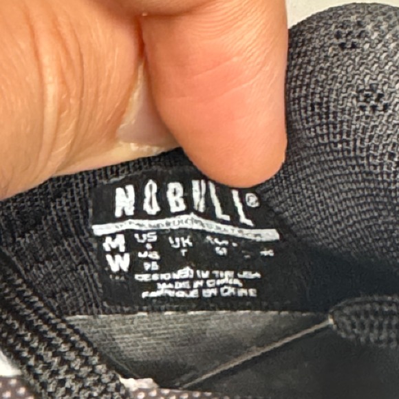 NoBull Shoes Womens 9.5 Black Camo SuperFabric SF  Trainer+ CrossFit Gym Workout - Picture 10 of 11